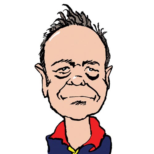 Cliff Hodgson Surefire Plumbing driver and handyman caricature