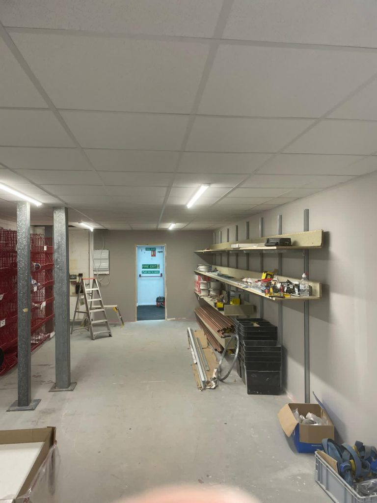 Surefire Plumbing's newly refurbished commercial unit in the heart of Orpington 3